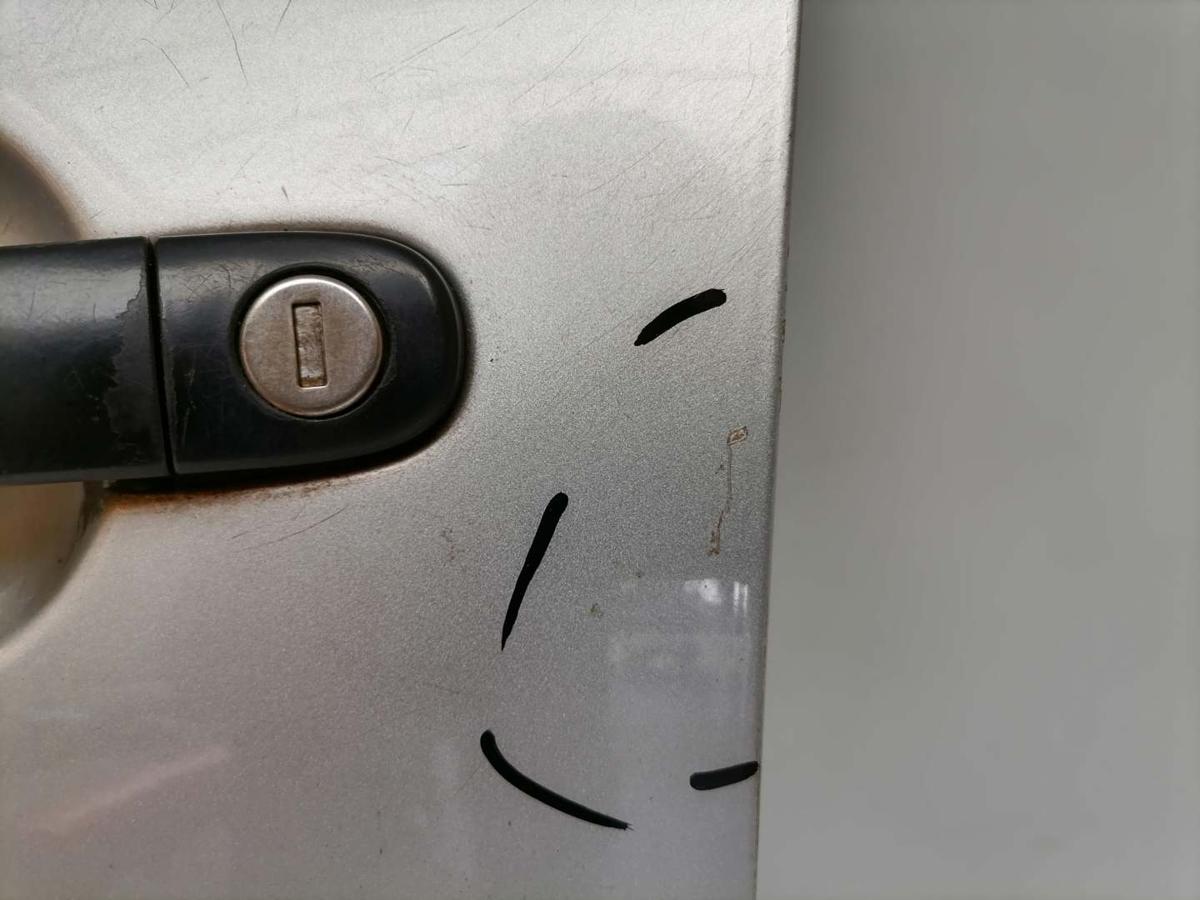 VW Polo 9N1 Tür vorn links LA7W Reflexsilber Metallic 5-Türer Bj.2003